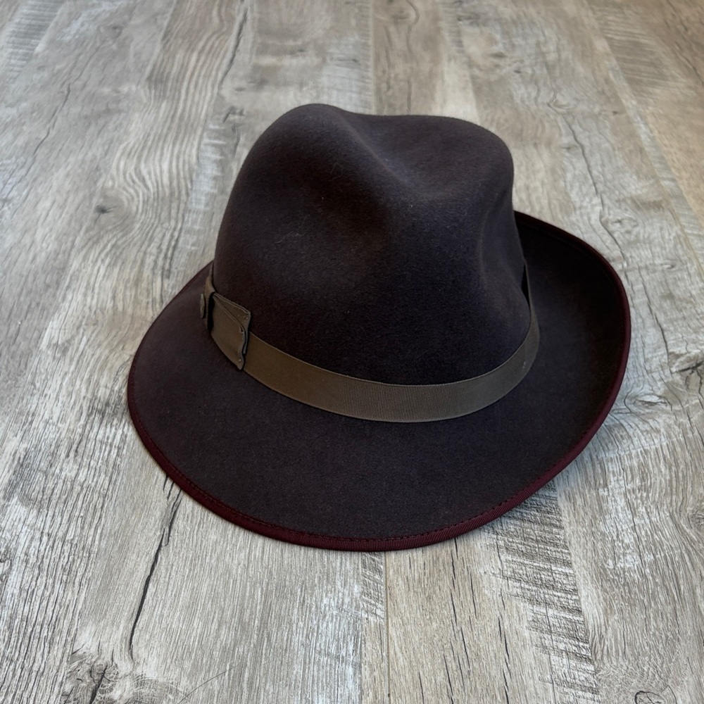 Goorin Bros. 100% Wool Fedora Hat - Picture 4 of 8